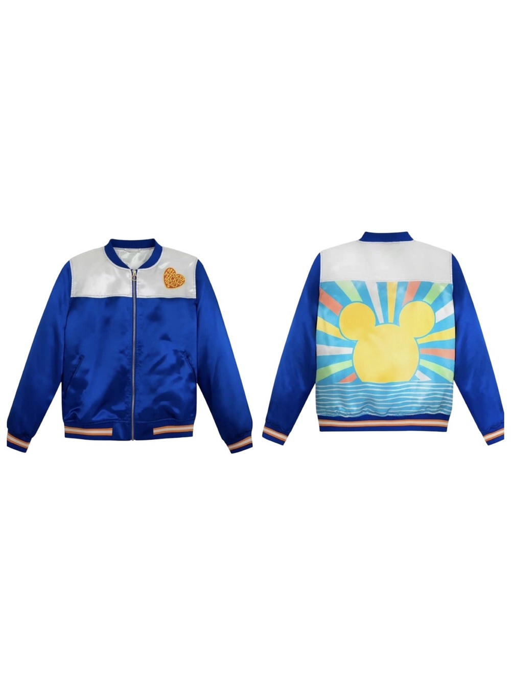 DISNEY Mickey Mouse Sunburst Bomber Jacket